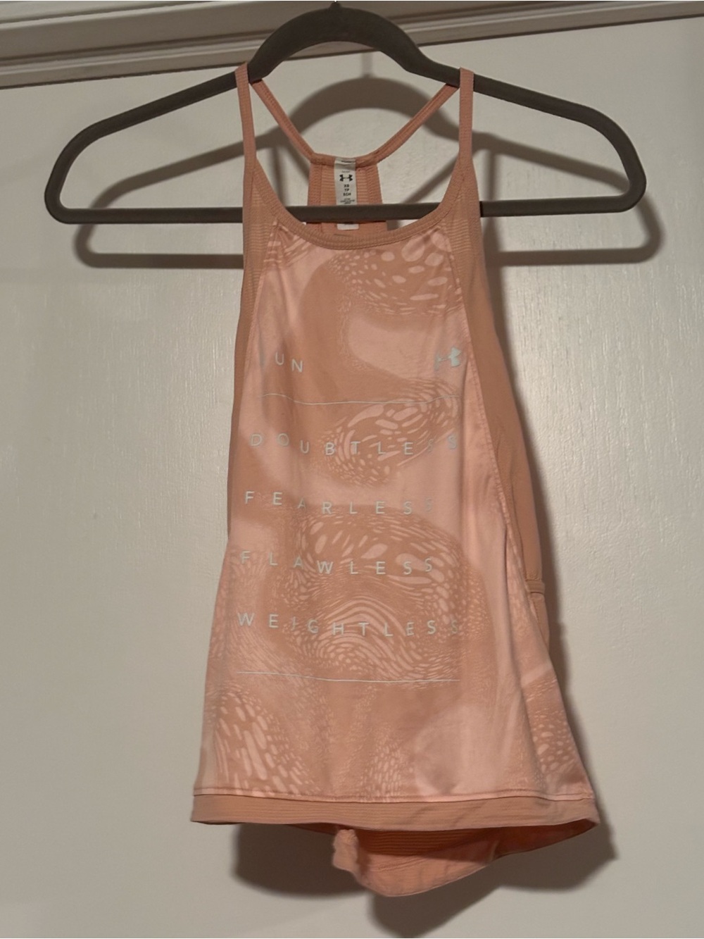 Under Armour Women’s Peach Athletic Tank - Racerback Performance Top